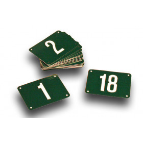 Numeros para pistas de minigolf set 1-18